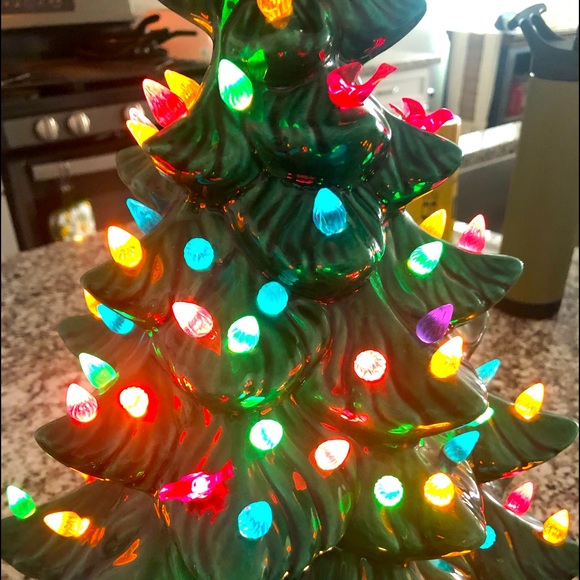 Vintage Ceramic Christmas Tree 1976 - Picture 2 of 12